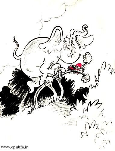 فیل پسازآنکه کارش را تمام کرد بااحتیاط، خشخشکنان از درخت بالا رفت و خود را به لانه رساند